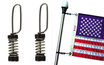 The Best High Quality Marine Flag Clips for your boat by Dubro!