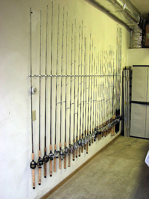 DUBRO Trac-A-Rod Plus | Adjustable Fishing Rod Rack – Made in USA