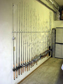 DUBRO Trac-A-Rod Plus | Adjustable Fishing Rod Rack – Made in USA