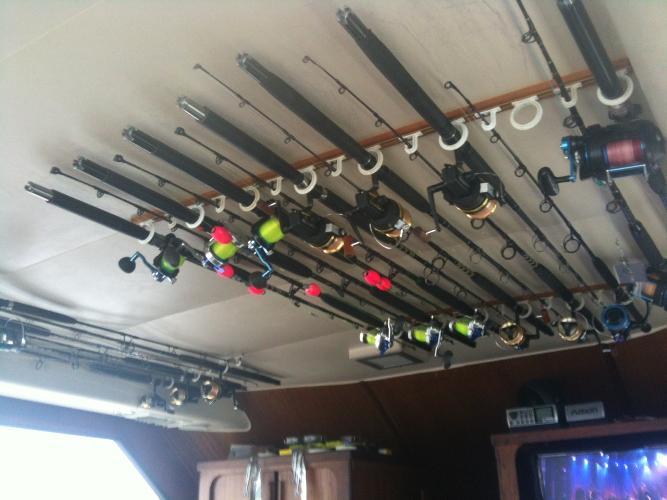 DUBRO Fishing Trac-A-Rod Storage Systems:  Charter Captain Favorite - DUBRO Fishing