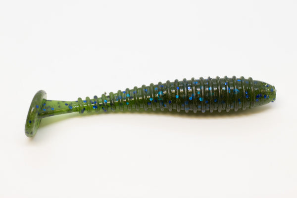 buttcracker fishing lure DUBRO Fishing Rumpshaker 3.75" Swimbait – Paddle Tail Action