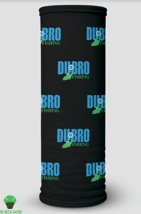 DUBRO® Fishing Logo Neck Gaiter