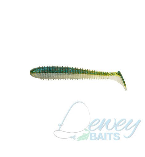 Dewey Tail Dragger Swimbait - DUBRO Fishing - Baby Bass - 1040-743-6